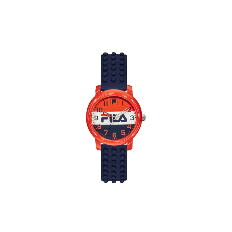 Montre Mixte Fila Quartz Bracelet Bleu Cadran Multicolor-38-203-004 Montre Mixte Fila Quartz Bracelet Bleu Cadran Multicolor-38-203-004