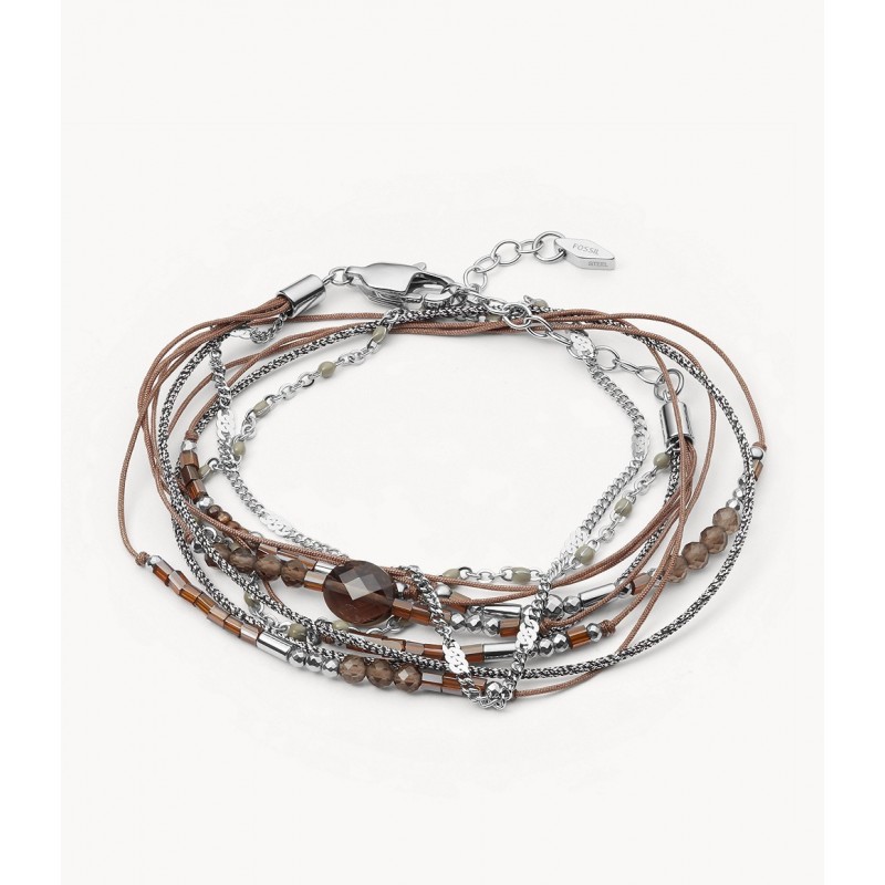 Bracelet Femme 3 Rangs Réglable En Acier Inoxydable Doré - Style Jonc - Neuf