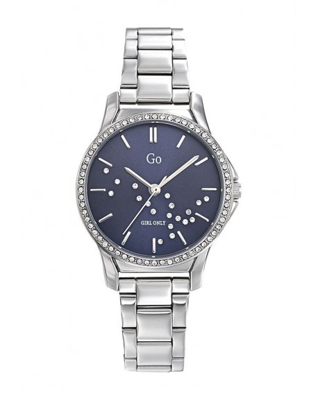 copy of Go Girl Montre Femme Acier Doré Cuir Noir 699296