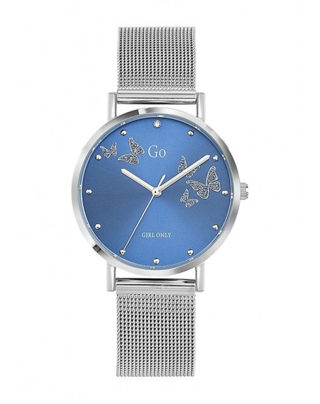 copy of Go Girl Montre Femme Acier Doré Cuir Noir 699296