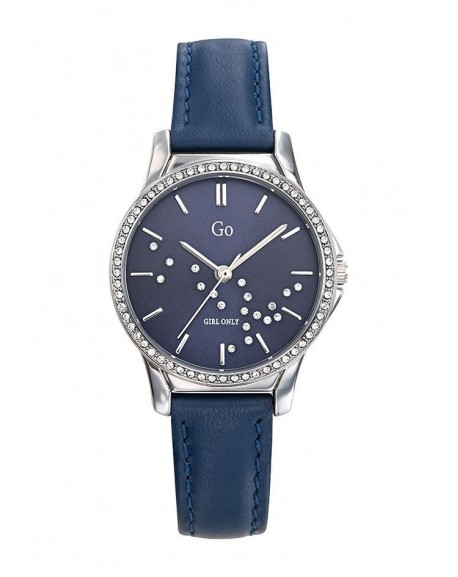 copy of Go Girl Montre Femme Acier Doré Cuir Noir 699296