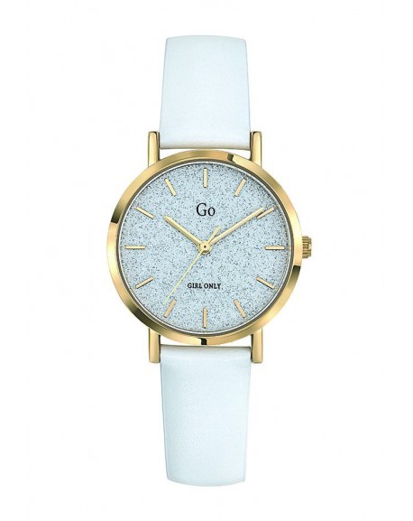 copy of Go Girl Montre Femme Acier Doré Cuir Noir 699296