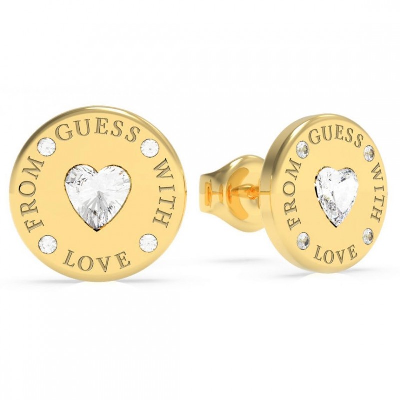 copy of Guess Hoops I Did It Again Boucle d'Oreille Acier Doré UBE84070