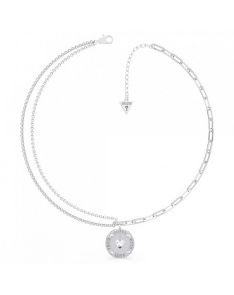 Guess From Guess With Love Collier Acier UBN70000