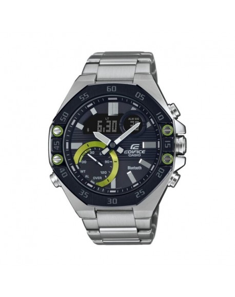 copy of Casio Montre Homme Edifice Chrono Acier Silicone Noir ECB-10PB-1AEF