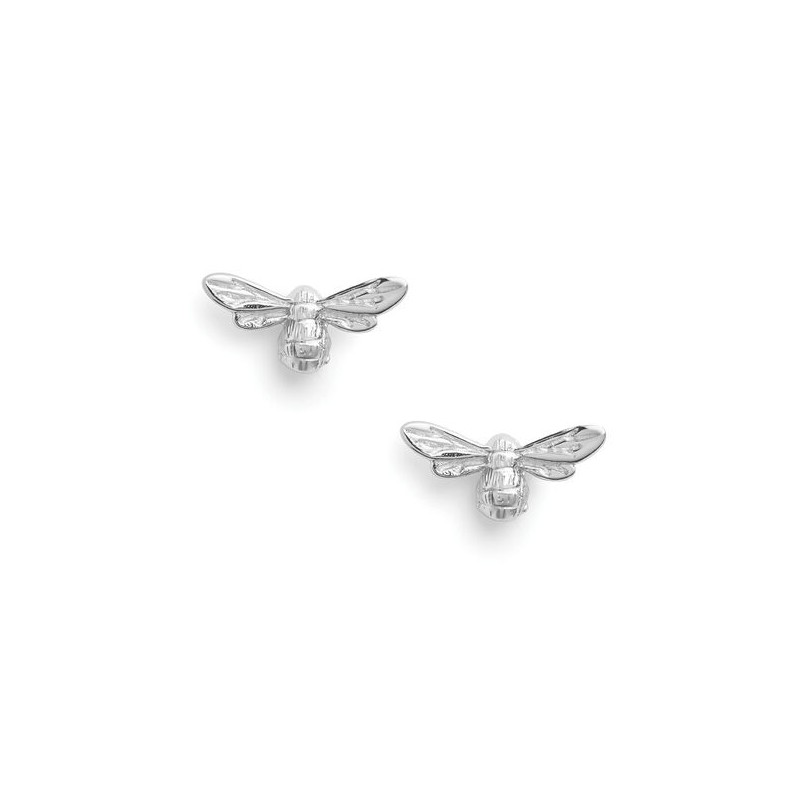 Olivia Burton Boucles D'Oreilles Femme Argent Abeille OBJAME22N