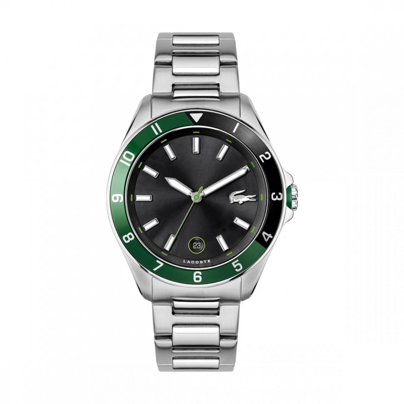 Lacoste Tiebreaker Montre Homme Acier 2011129 Lacoste Tiebreaker Montre Homme Acier 2011129