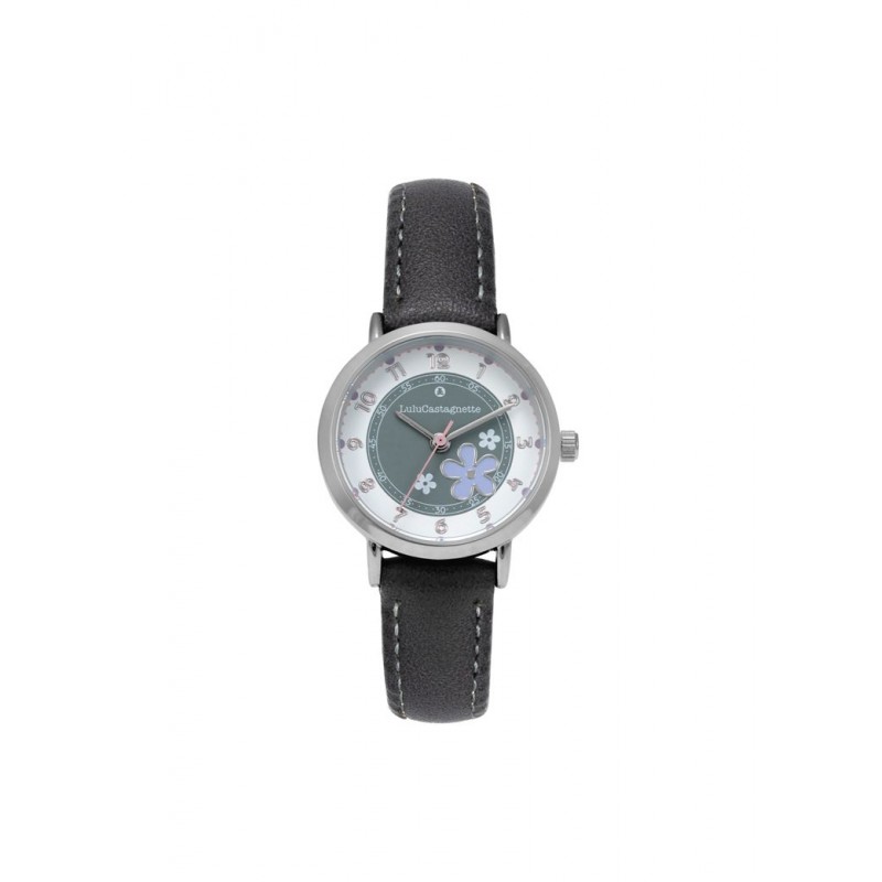 Montre Femme LuluCastagnette Quartz Bracelet Gris Cadran Blanc-38899 Montre Femme LuluCastagnette Quartz Bracelet Gris Cadran Blanc-38899