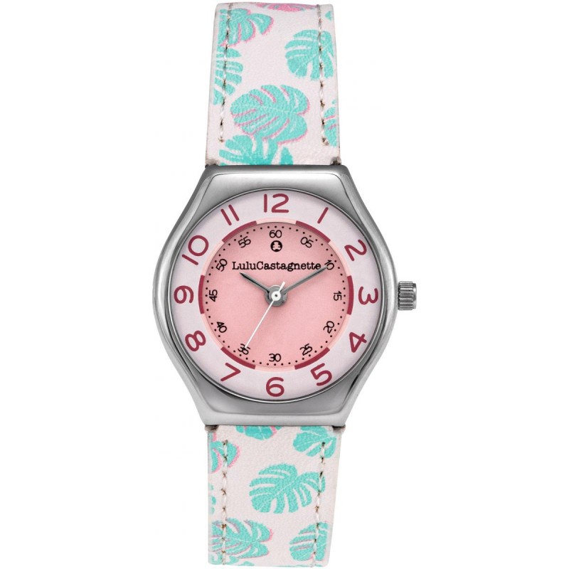 Montre Fille LuluCastagnette Quartz Bracelet Blanc Cadran Blanc-38912 Montre Fille LuluCastagnette Quartz Bracelet Blanc Cadran Blanc-38912