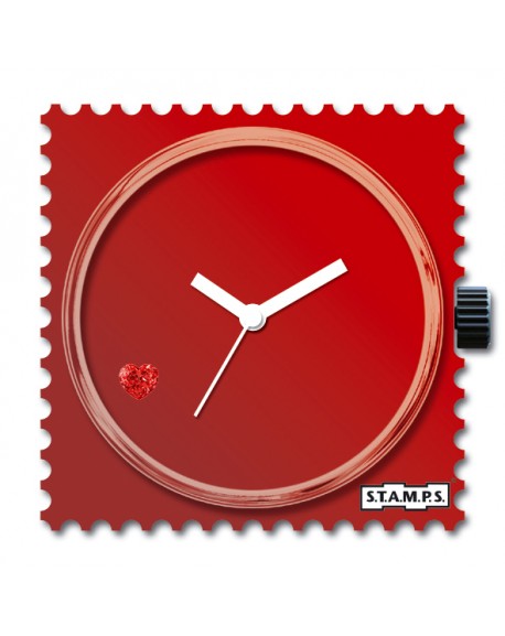 Boitier Montre STAMPS Diamond Red Heart 105933