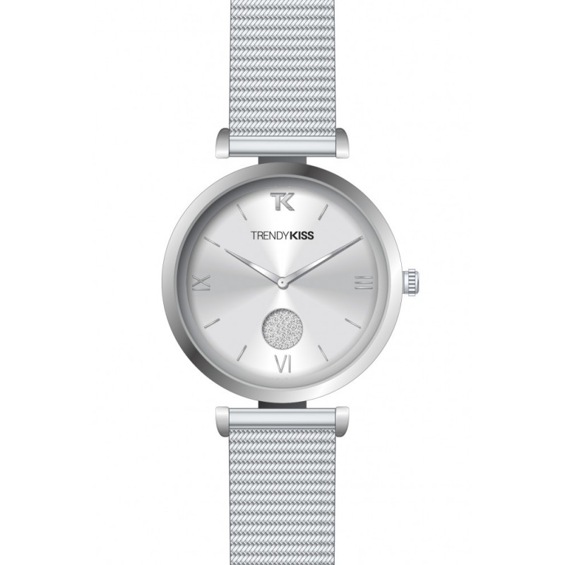 Montre Trendy Kiss Femme Leonie Acier TM10139-03 Montre Trendy Kiss Femme Leonie Acier TM10139-03