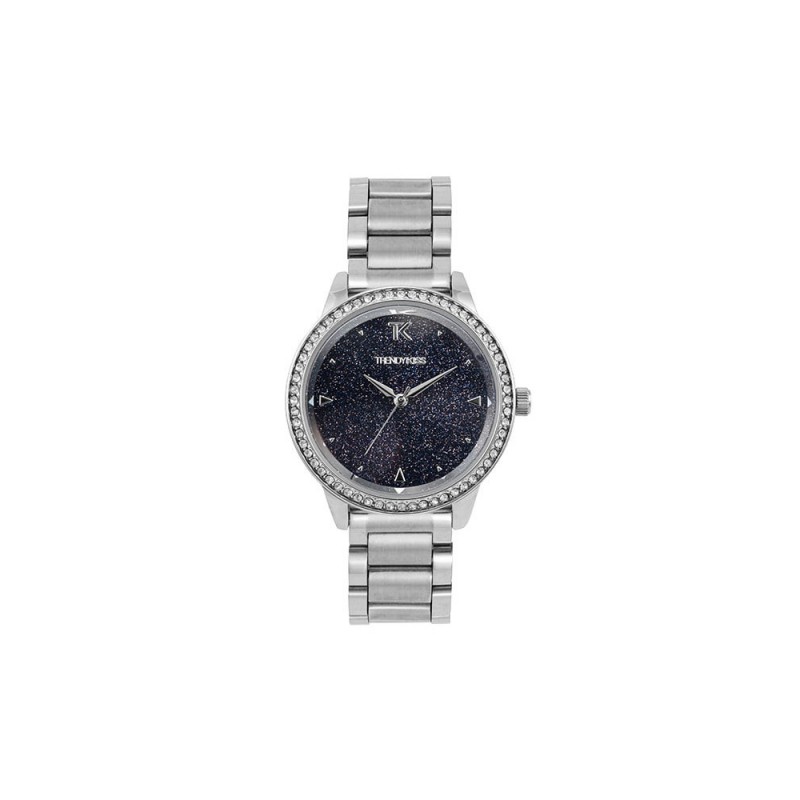 Montre Femme Trendy Kiss Quartz Cadran Bleu-TM10124-05 Montre Femme Trendy Kiss Quartz Cadran Bleu-TM10124-05