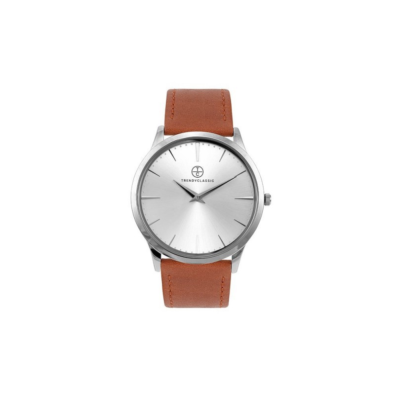 Montre Homme Trendy Classic Quartz Bracelet Marron Cadran Doré-CC1052-03 Montre Homme Trendy Classic Quartz Bracelet Marron Cadran Doré-CC1052-03