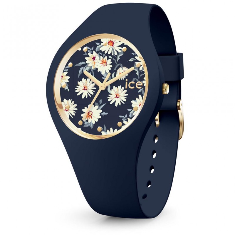 Ice Watch Flower Twilight Daisy Montre Femme Medium 019208 Ice Watch Flower Twilight Daisy Montre Femme Medium 019208