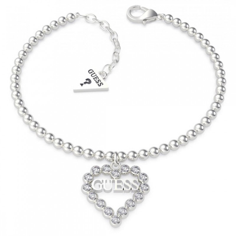 Guess Heart Romance Bracelet Femme Acier UBB70086-S Guess Heart Romance Bracelet Femme Acier UBB70086-S