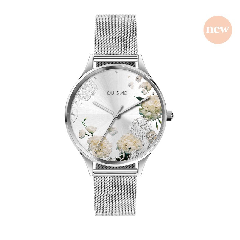 Oui & Me Bichette Montre Femme Acier Milanais ME010253 Oui & Me Bichette Montre Femme Acier Milanais ME010253