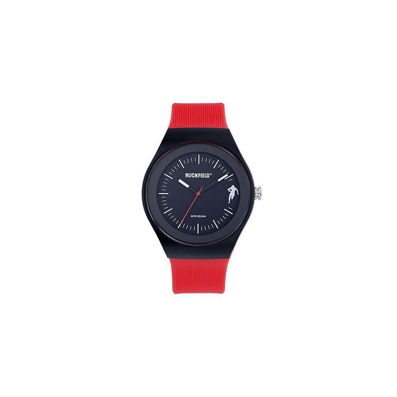 Ruckfield Montre Homme Résine Noire Et Rouge Silicone Rouge 685064 Ruckfield Montre Homme Résine Noire Et Rouge Silicone Rouge 685064