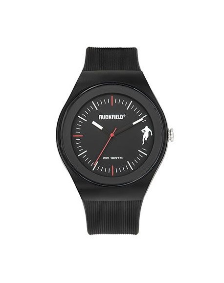 Ruckfield Montre Homme Résine Noire Silicone Noir 685069