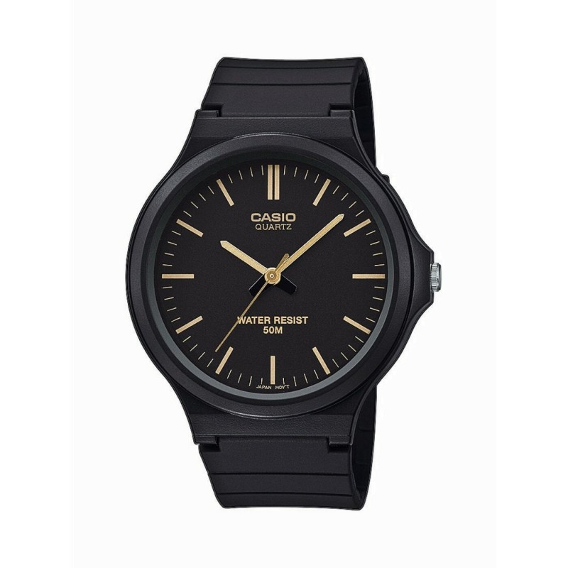 Casio Montre Homme Résine Noire MW-240-1E2VEF Casio Montre Homme Résine Noire MW-240-1E2VEF