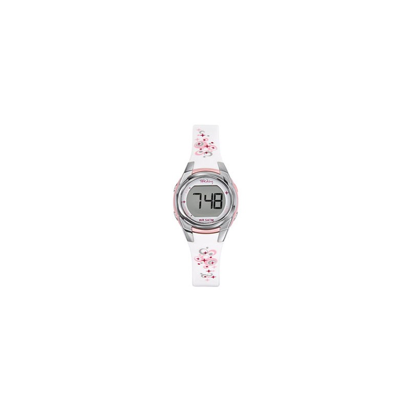 Tekday Montre Junior Silicone Blanc 653608