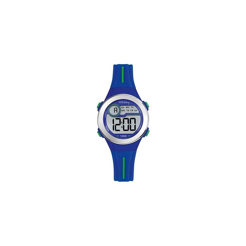 Tekday Montre Junior Silicone Bleu 654692