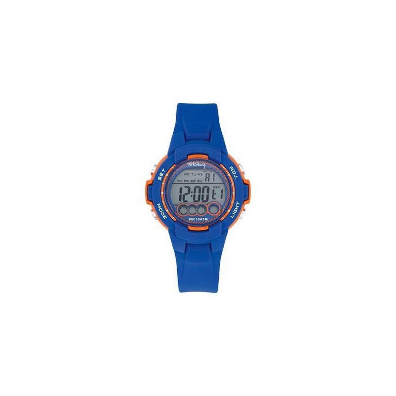 Tekday Montre Junior Silicone Bleu 654728 Tekday Montre Junior Silicone Bleu 654728