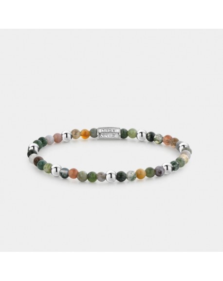 Rebel & Rose Indian Summer Bracelet Femme Pierres Précieuses RR-40084-S-S