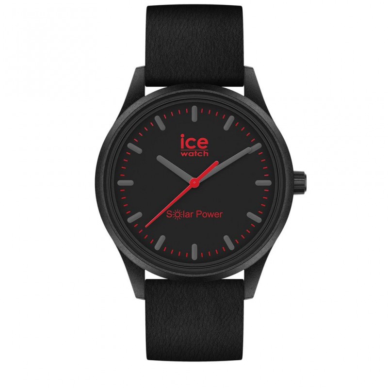 Ice Watch Solar Power Lava Montre Mixte Medium 019027 Ice Watch Solar Power Lava Montre Mixte Medium 019027