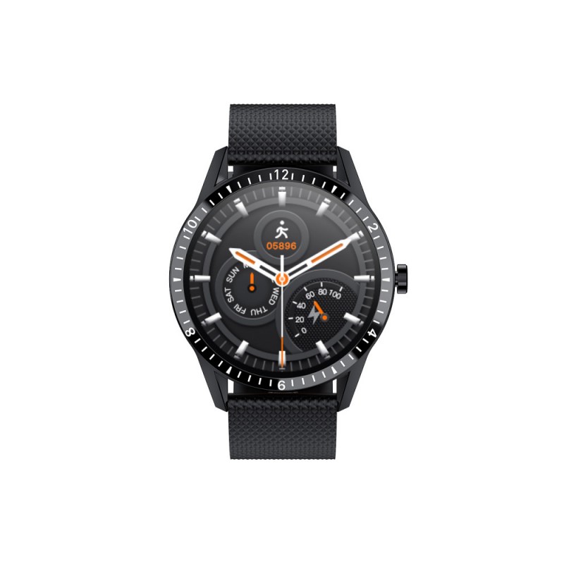 Smarty Power Montre Mixte Connectée Silicone Noir SW020A Smarty Power Montre Mixte Connectée Silicone Noir SW020A