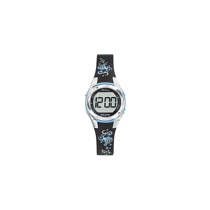 Tekday Montre Junior Silicone Noir 654740 Tekday Montre Junior Silicone Noir 654740