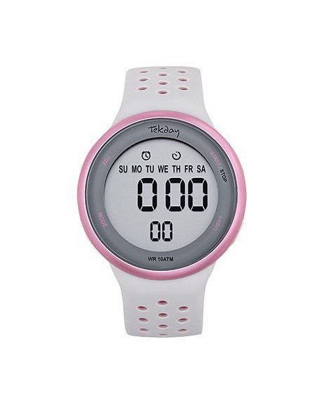 Tekday Montre Femme Silicone Gris 655958