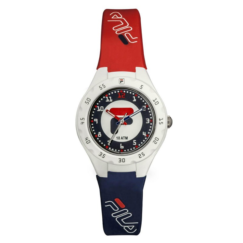 Fila Montre Mixte Quartz Bracelet Rouge et Bleu 38-204-102 Fila Montre Mixte Quartz Bracelet Rouge et Bleu 38-204-102