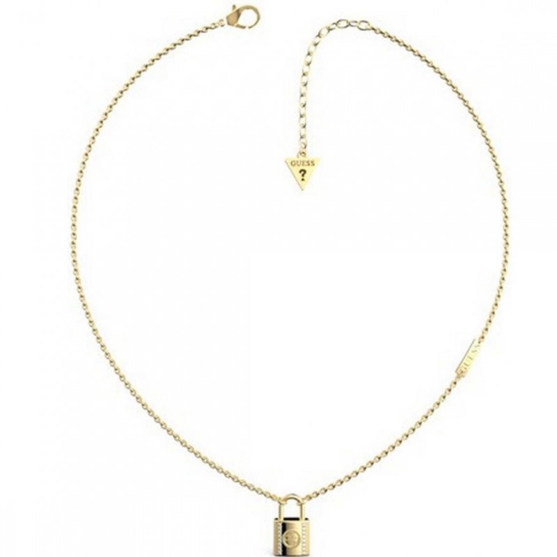 Guess Keep Me Close Collier Acier Doré JUBN01094JWYG Guess Keep Me Close Collier Acier Doré JUBN01094JWYG