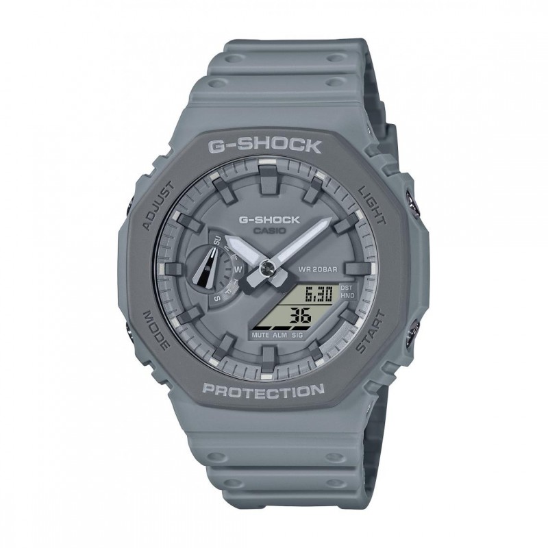 Casio G-Shock Montre Homme Résine Gris GA-2110ET-8AER Casio G-Shock Montre Homme Résine Gris GA-2110ET-8AER
