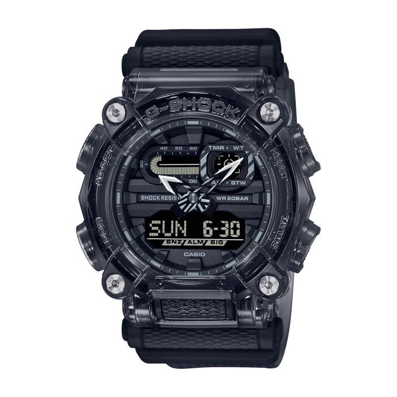 Casio G-Shock Montre Homme Résine Noir GA-900SKE-8AER Casio G-Shock Montre Homme Résine Noir GA-900SKE-8AER