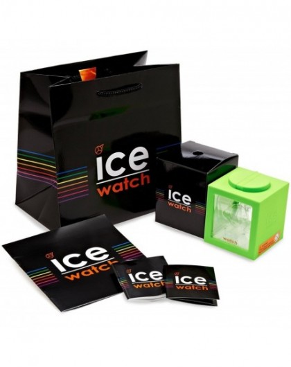 Ice Watch Neon Green 019839 Montre Homme Chrono Large Silicone Vert