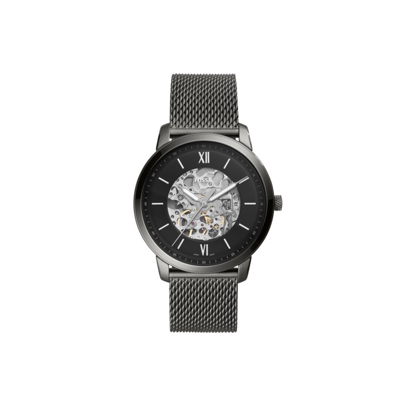 Fossil Neutra Montre Homme Automatique Acier Milanais ME3185 Fossil Neutra Montre Homme Automatique Acier Milanais ME3185