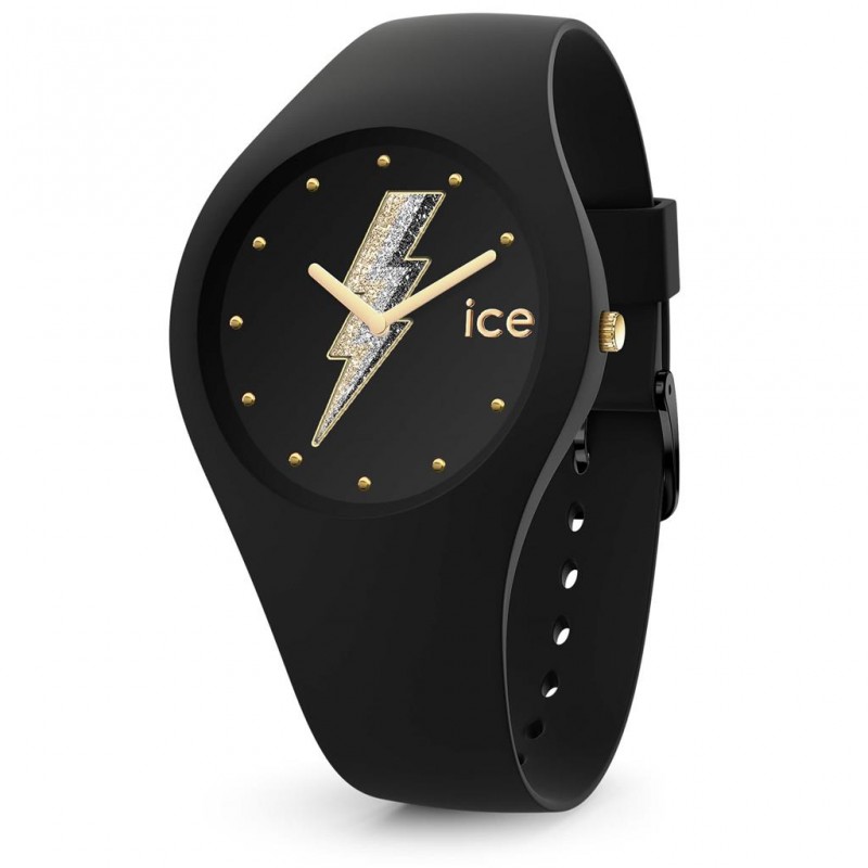 Ice Watch Glam Electric Black Montre Femme Medium 019858 Ice Watch Glam Electric Black Montre Femme Medium 019858