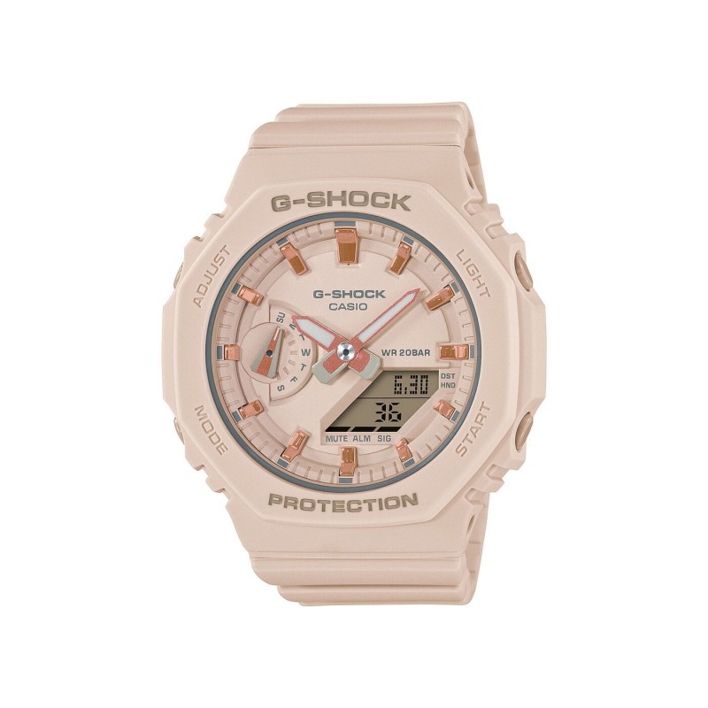 Casio G Shock Montre Femme Résine Rose GMA S2100 4AER