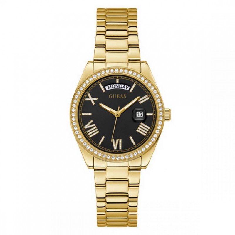 Guess Luna Montre Femme Acier Doré GW0307L2