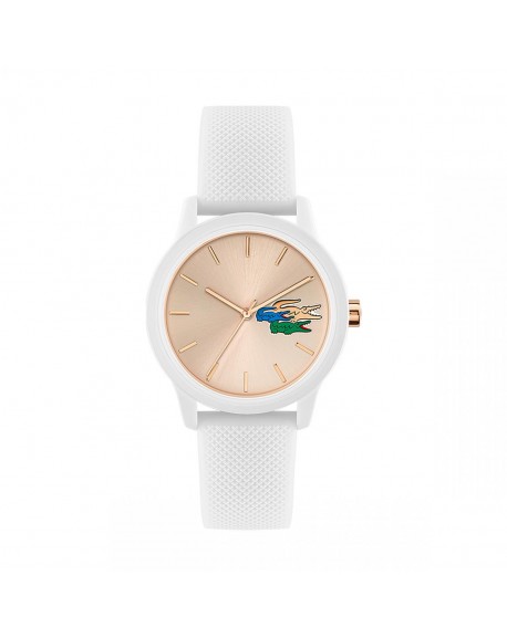 Lacoste 12.12 Holiday Capsule Montre Femme Silicone blanc 2001183