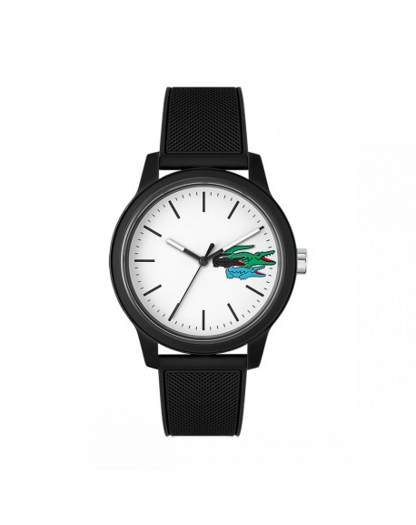 Lacoste 12.12 Holiday Montre Homme Silicone Noir 2011160