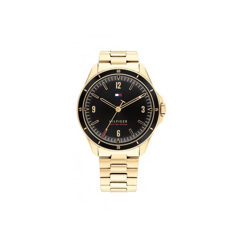 Tommy Hilfiger Maverick Montre Homme Acier Doré 1791903 Tommy Hilfiger Maverick Montre Homme Acier Doré 1791903