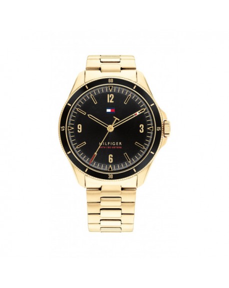 copy of Tommy Hilfiger Maverick Montre Homme Acier Cuir Noir 1791904