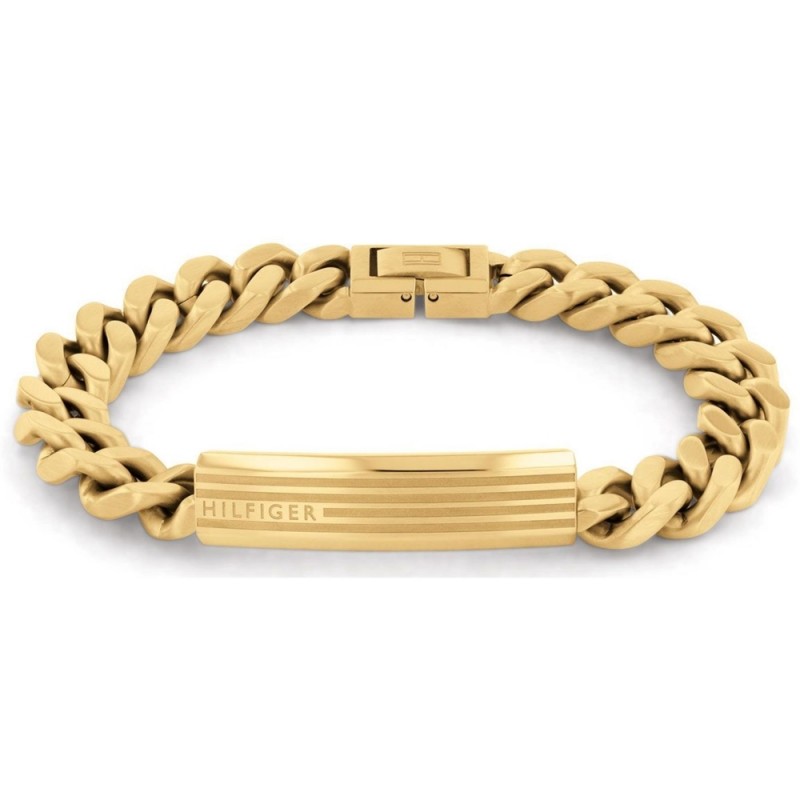 Tommy Hilfiger Bracelet Homme Acier Doré 2790346 Tommy Hilfiger Bracelet Homme Acier Doré 2790346