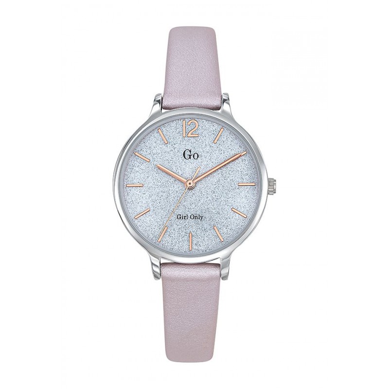 Go Girl Montre Femme Acier Cuir Violet 699212 Go Girl Montre Femme Acier Cuir Violet 699212