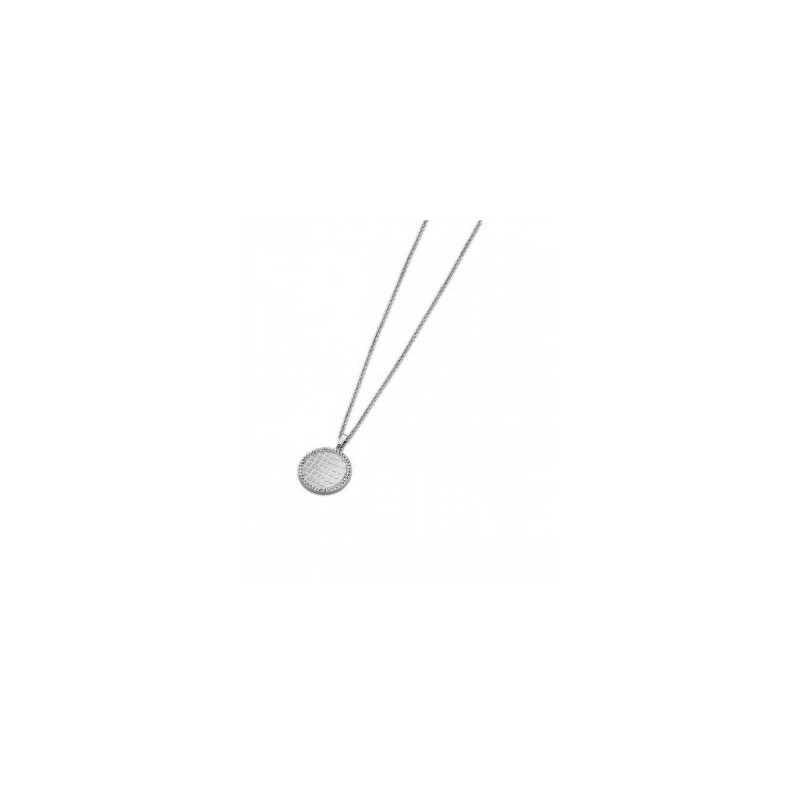 Lotus Style Collier Femme Strass Rond Acier LS1778-1/1 Lotus Style Collier Femme Strass Rond Acier LS1778-1/1