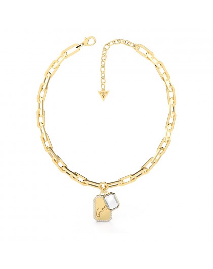 Guess Crystal Tag Collier...