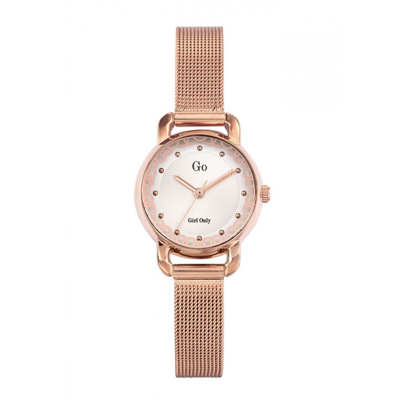 Montre Go Femme Acier Rosé 695975 Montre Go Femme Acier Rosé 695975