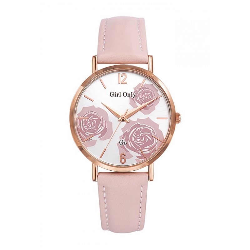 Montre Go Femme Rosé Cuir Rose 699037 Montre Go Femme Rosé Cuir Rose 699037